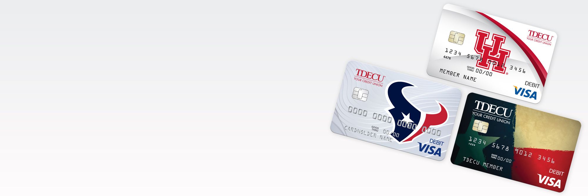 TDECU Visa<sup>&reg;</sup> Debit&nbsp;Cards